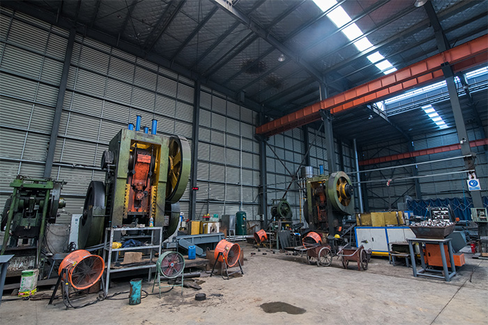 黄山网架配件-锥头加工车间